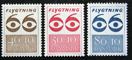 Denmark  1966  FDC MiNr.445-47 Flüchtling / Fugitivo / Fugitif / Fugitive MNH (**) ( Lot F 2399 ) - Neufs