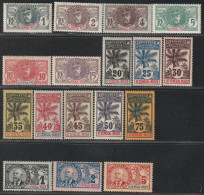 Haut-Sénégal Et Niger - N°1/17 **/* (1906) - Unused Stamps