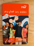 Prepaid Phonecard Malaysia, TM - Malesia