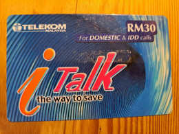 Prepaid Phonecard Malaysia, Telekom - Malesia