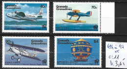 GRENADE GRENADINES 494 à 97 ** Côte 11 € - Grenade (1974-...)