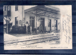 54. La Gare De Cirey Pillée Par Les Allemands - Cirey Sur Vezouze