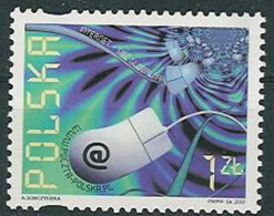 Poland Stamps MNH ZC.3729: Internet - Unused Stamps