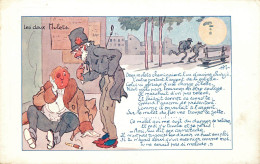 CARTE Publicitaire  Henry MIRANDE  Montre ZENITH  " Les Deux Mulets " - Publicité