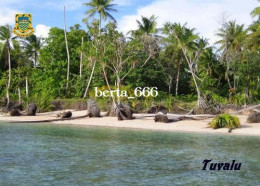 Tuvalu Palm Trees New Postcard - Tuvalu