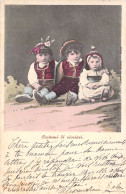 ITALIE - Costumi Di Ciociari - Enfants - E Richter Roma - Colorisé - Carte Postale Ancienne - Otros & Sin Clasificación