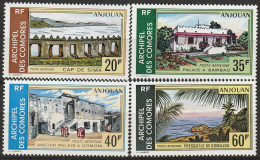 Comores Paysages D Anjouan Sujets Divers Poste Aérienne N°45/48 **neuf - Luchtpost