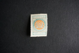 (T1) Portugal 1899/1910 - Union Of Portuguese Civil Shooters Stamp 6 - MH - Ongebruikt