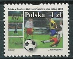 Poland Stamps MNH ZC.3774: Sport World Football Championship - Unused Stamps