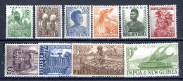 8161 BCXX 1952 Papua Scott # 122-31 MNH** (offers Welcome) - Papouasie-Nouvelle-Guinée