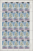 Benin: 2002. Parcel Stamps 'Corn 60F On 150F' And 'Hurdles 60F On 150F' Each In - Benin - Dahomey (1960-...)