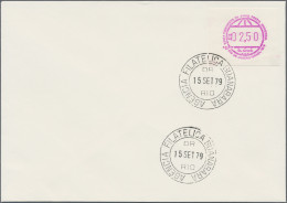 Brazil: 1979, UPU 2.50cr. Lilac On Unaddressed F.d.c. 15.9.79. - Franking Labels