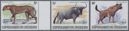 Burundi: 1982, African Wildlife/WWF 2fr.-85fr., Complete Set Of 13, Mint Never H - Nuevos