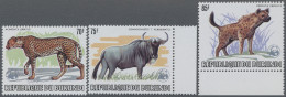 Burundi: 1982, African Wildlife/WWF 2fr.-85fr., Complete Set Of 13, Mint Never H - Neufs