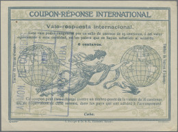 Cuba - Postal Stationry: 1916 Intern. Reply Coupon "Rom", Type II, 6c. With Boxe - Other & Unclassified