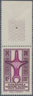 Ghadames: 1949, DIFFERENT COLOUR, 100 F Air Mail Violett/ Lila Instead Of The Is - Otros & Sin Clasificación