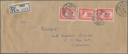 Gold Coast: 1909-1948 Three Unusual Covers: 1.) 1909 Cover From London To Axim, - Costa De Oro (...-1957)