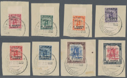 Libya: 1951, First Issue "Camel Trooper" Overprinted "LIBYA" And French Currency - Libia