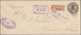 United States - Postal Stationary: 1893 Postal Stationery Envelope 10c. Slate Br - Andere & Zonder Classificatie