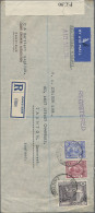 Zanzibar: 1941, 30c, 50c And 2 Sh. Tied "Reg. Zanzibar 27 Nov 41" To Registrered - Zanzibar (...-1963)