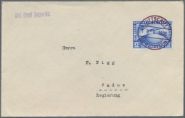 Zeppelin Mail - Germany: 1930, 19.8., 2 M Südamerikafahrt (MiNr. 438) Als EF Auf - Correo Aéreo & Zeppelin