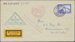 Zeppelin Mail - Germany: 1930, "RUND UM DIE OSTSEE 1930", 2 RM Zeppelin Mit Bord - Posta Aerea & Zeppelin