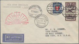 Zeppelin Mail - Germany: 1931, Polarfahrt, Zuleitung Danzig, Brief Von Friedrich - Posta Aerea & Zeppelin