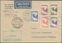 Zeppelin Mail - Europe: 1931, 1. Südamerikafahrt, Zuleitung Aus Ungarn, Luftpost - Europe (Other)