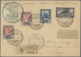 Zeppelin Mail - Overseas: 1933, ITALIENFAHRT, Tripolitanische Post, Ab Tripoli A - Zeppelines