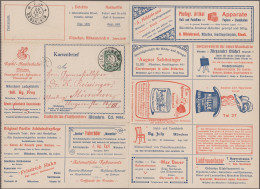 Thematics: Advertising Postal Stationery: 1907, München, Anzeigenkartenbrief 5 P - Sonstige