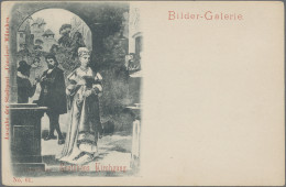 Thematics: Printing-literature: 1897, MÜNCHEN COURIER, Ungebr. Bildpostkarte Mit - Otros