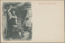 Thematics - Music-opera: 1897, MÜNCHEN COURIER, Ungebr. Bildpostkarte Mit Aufgek - Música