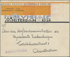 Thematics: Olympic Games: 1928, Olympic Games Amsterdam, Cacheted Envelope "IXe - Other & Unclassified