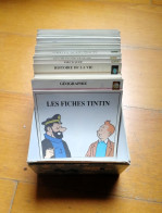 Fiches TINTIN Avec Boite - Hergé - Moulinsart - Casterman - 1991 - Tintin