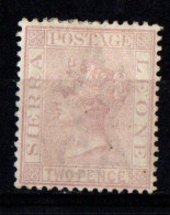 SIERRA LEONE VICTORIA YT N°22  NUANCE ROSE TRES PÂLE NEUF * - Sierra Leone (...-1960)