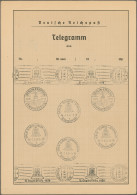 Thematics: Olympic Games: 1936, Schmuckblatt-Telegramm Der Deutschen Reichspost - Autres & Non Classés