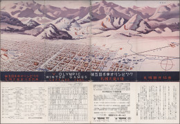 Thematics: Olympic Games: 1940, "V Olympic Winter Games / Sapporo 1940", 12 Pp. - Andere & Zonder Classificatie