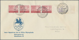 Thematics: Olympic Games: 1956. Stockholm Equestrian Olympics. Cover From The Or - Otros & Sin Clasificación