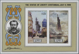 Thematics: Statue Of Liberty: 1986, NIUE: The Statue Of Liberty Cenntenial IMPER - Sonstige