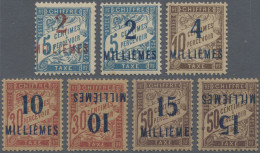 French PO In Egypt - Postage Dues: 1921 Complete Set Of Four Optd. Postage Dues - Andere & Zonder Classificatie