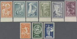 Greece: 1951/54, Marshall-Plan Und NATO In Kompl. Postfrischen Sätzen, (Mi. 360, - Unused Stamps