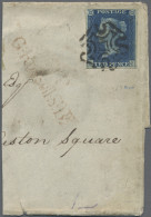 Great Britain: 1840, 2d. Deep Full Blue, Plate 1, Lettered "S-C", Bright Colour - Andere & Zonder Classificatie