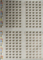 Guernsey: 1994/1997. Lot Of 2 Complete Issues 'Flowers' In IMPERFORATE Printing - Guernesey