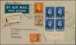 British Military Post  In WWII: 1942, MIDDLE EAST FORCES, 2½d NAIROBI OVERPRINT, - Autres