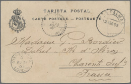 Great Britain - Post Marks: 1905: "SHIPLETTER LONDON/C/AU 21/05" C.d.s. (rare Wi - Postmark Collection