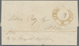 Ionian Islands -  Pre Adhesives  / Stampless Covers: 1818 Double Circle Handstam - Islas Ionian