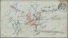 Italy -  Pre Adhesives  / Stampless Covers: 1859 (Ferrara - Padova - Vienna - Ha - 1. ...-1850 Vorphilatelie