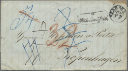 Italy -  Pre Adhesives  / Stampless Covers: 1859 (Ferrara - Padova - Vienna - Ha - 1. ...-1850 Prefilatelia