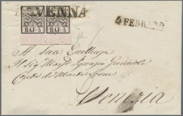 Italian States - Papal State: 1852, 5 Baj. (1852 Ravenna - Ferrara - Venice) 10 - Kerkelijke Staten