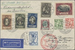 Liechtenstein: 1930 Zeppelin 'Südamerikafahrt': Brief Von Vaduz Nach Manila, PHI - Cartas & Documentos